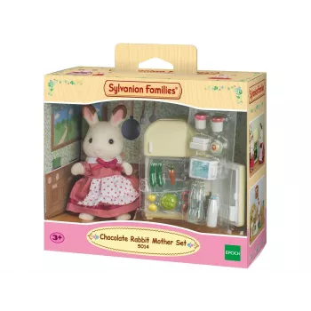Epoch Sylvanian Families Chocolate Rabbit Mother köksset