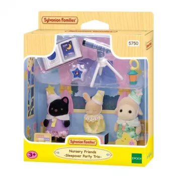 Sylvanian Families äventyrs-trädhus övernattningsfest lekset