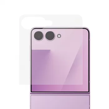 PanzerGlass skärmskydd för Samsung Galaxy Z Flip8 sub-display - härdat glas, 9H, reptåligt och stöttåligt, torr applicering, kristallklar
