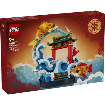 LEGO 80120 Prosperity Carp Leaping byggsats