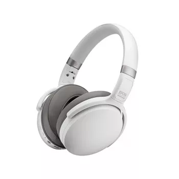 EPOS ADAPT 360 vitt trådlöst Bluetooth-headset med ANC och USB-dongel