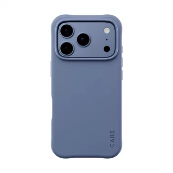 CARE by PanzerGlass Samba skal för iPhone 17 Pro / 18 Pro – Shades of Blue, MagSafe, återvunnen TPU, antimikrobiell, 3,6 m fallskydd