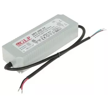 GLP switchad nätadapter 24V/8.3A/GPV 200W IP67 LED-driver