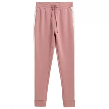 4F träningsbyxa dam med konisk fot i Powder Coral H4Z21 SPDD013 65S