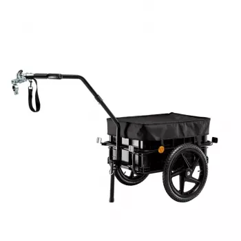 AWTOOLS cykeltransportvagn 100 kg med vattentätt skydd