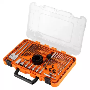 NEO TOOLS borr- och bitset med hylsnycklar, 90 st.