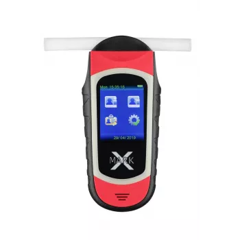 AlcoVisor Mark X+ elektrokemisk alkoholmätare, röd