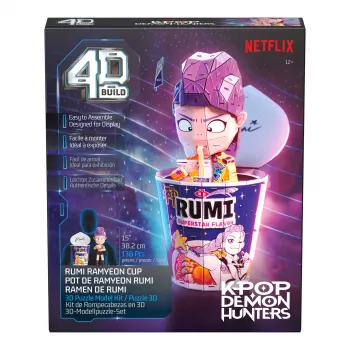 Spin Master 4D Build K-Pop Demon Hunters Rumi Ramen Cup 3D-pussel