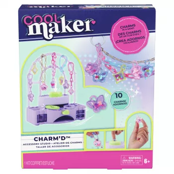 Spin Master Cool Maker Charm'd Charm Studio DIY smycktillverkningsset