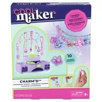 Spin Master Cool Maker Charm'd Charm Studio DIY smycktillverkningsset