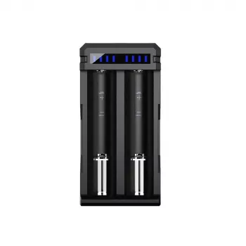 XTAR SC2 USB-C Li-Ion 18650 batteriladdare, 3,7V