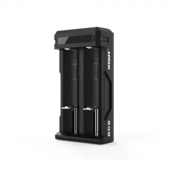 XTAR SC2 USB-C Li-Ion 18650 batteriladdare, 3,7V