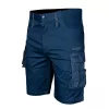 NEO TOOLS herr Mix&Match shorts med elastisk midja, marinblå, XXL