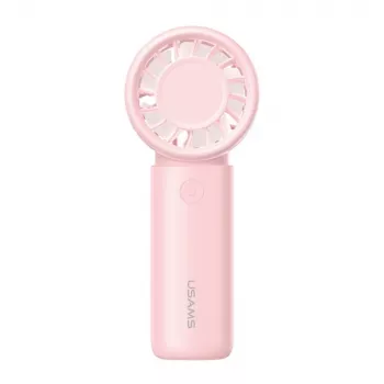 USAMS BC Series handfläkt, rosa, 500 mAh