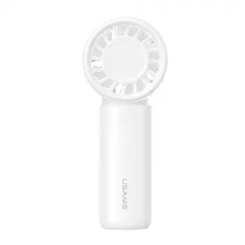 USAMS BC-serien handfläkt, vit, 500mAh