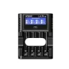 XTAR L4 PRO USB-C Li-Ion/Ni-MH batteriladdare, 1,5V/1,2V