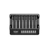 XTAR MX8 USB-C Li-Ion/Ni-MH batteriladdare, 3,7V/1,5V/1,2V