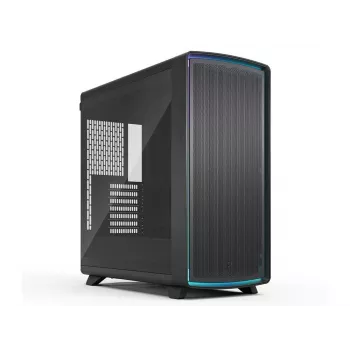 Fractal Design Summit Ambience Blackout TG Light Tint mid-tower PC-chassi (svart/valnöt)