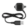 Garmin Forerunner 20/25 laddklämma datakabel - 1 m USB-A till proprietär klämma, svart