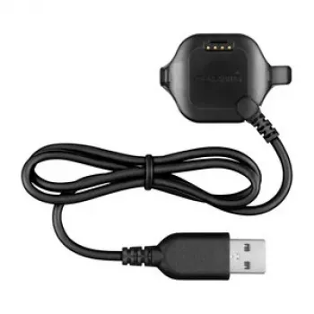 Garmin Forerunner 20/25 laddklämma datakabel - 1 m USB-A till proprietär klämma, svart