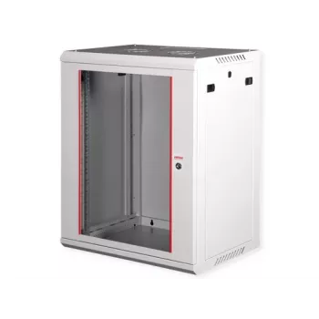 ROLINE Basic Plus 19 tums väggskåp 6U 600x450 grå