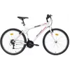 BIKE CITY MILANO 26 White/Pink Women's City Bike 6-Speed Shimano
