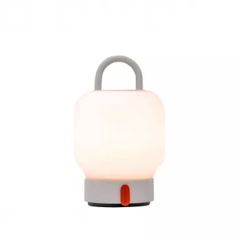 KOODUU uppladdningsbar bordslampa LOOME vit
