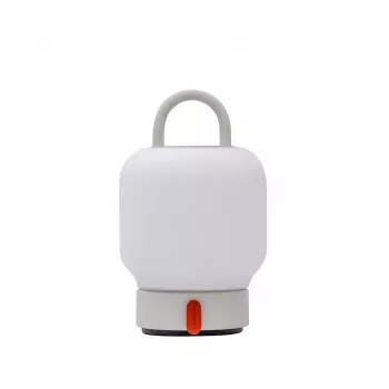 KOODUU uppladdningsbar bordslampa LOOME vit