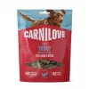 CARNILOVE mjuk hundgodis med forell och dill 200 g – spannmålsfria träningsgodis för alla raser