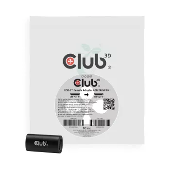 Club 3D USB-C-honadapter 40G 240W 8K60Hz