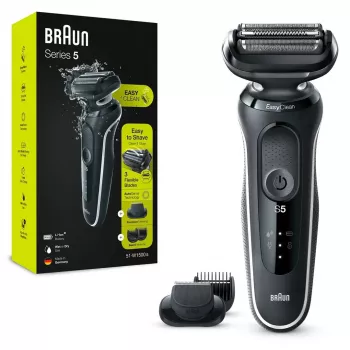 BRAUN rakmaskin Series 5 51-W1500s våt- och torrakning svart