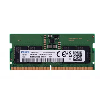 Samsung - DDR5 - Modul - 8 GB - SO-DIMM 262-PIN - 5600 MHz CL40 1,1 V obuffrad