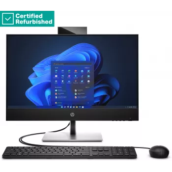 RENEW SILVER HP Pro 440 G9 AIO allt-i-ett - i7-13700T, 16GB, 512GB SSD, 23,8 inch FHD non-touch AG, höj- och sänkbar, USB-mus, Win 11 Pro, 1 år (937G5EAR#ABD)