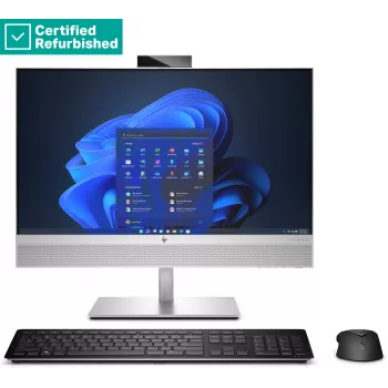 RENEW SILVER HP Elite 840 G9 AIO All-in-One 24 - i7-14700, 16GB, 512GB SSD, 23,8 inch FHD Non-Touch AG, VESA/höj- och sänkbar, Win 11 Pro, 1 år
