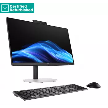 RENEW SILVER HP ProStudio 4 AIO All-in-One 24 - Ultra 5-235, 16GB, 512GB SSD, 23,8 inch FHD non-touch AG, höj- och sänkbar, USB-mus, Win 11 Pro, 1 år