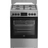 BEKO spis FBM62320SDS, bredd 60 cm, A, gas/el, LED-display