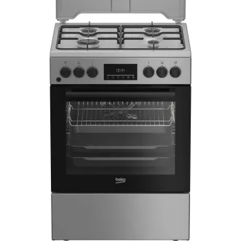 BEKO spis FBM62320SDS, bredd 60 cm, A, gas/el, LED-display