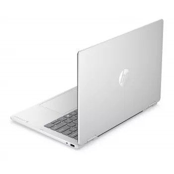 HP OmniBook 5 Flip NG AI 14-km0001nnx - Ultra 7 355, 32GB LPDDR5X 7467 on-board, 512GB, Touch/14,0 2K (1920x1200) OLED, Glacier Silver DF+ AI-logotyp - 5MP IR TNR, utan 65W AC-adapter, Win 11 Home, 1 år