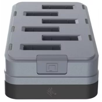 Zebra WS101 6-slot reservbatteriladdare för laddning av 6 batterier