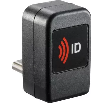RF IDeas WAVE ID Nano CCID 13,56MHz CSN svart vertikal USB-C-läsare