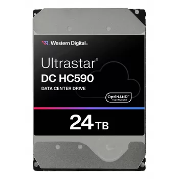 HDD|WESTERN DIGITAL|SAS|3,5 inch|7200 U/min| 24 TB|WUH722624AL5204 0F59373|Ultrastar DC HC590|0F59373
