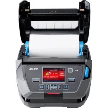 SATO PW4NX DT203DPI standard USB Bluetooth WLAN avdragare bältesklämma nätadapter - etikett-/labeldrucker - Bluetooth
