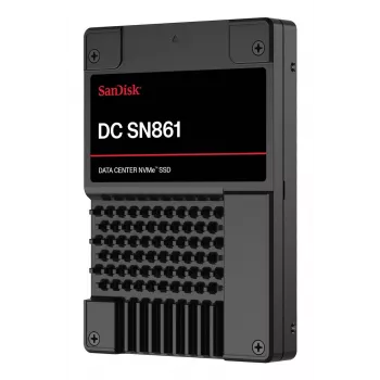 SSD|SANDISK|DC SN861|1920 GB|PCI Express 5.0|NVMe Ja|skrivhastighet 3600 MB/s|läshastighet 13700 MB/s|U.2|MTBF 2500000 h|WUS6BA119PSP9X30TS2525