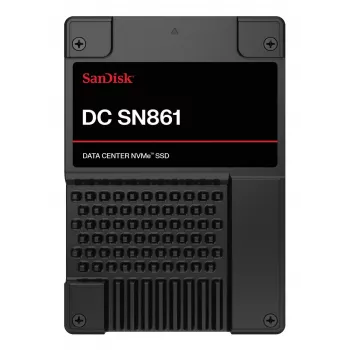SSD|SANDISK|DC SN861|1920 GB|PCI Express 5.0|NVMe Ja|skrivhastighet 3600 MB/s|läshastighet 13700 MB/s|U.2|MTBF 2500000 h|WUS6BA119PSP9X30TS2525