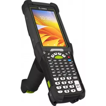 Zebra MC94 LAN WLAN 6E WAN 5G/LTE GPS eSIM GUN BT NFC 4,3 inch display vibrator GMS SE58 imager 6GB RAM/128GB UFS 58 knappar 7000 mAh standardbatteri ROW