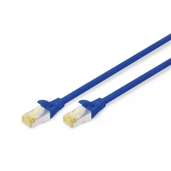 DIGITUS patchkabel - CAT6a - S/FTP - Snagless - Cu - 3 m - blå