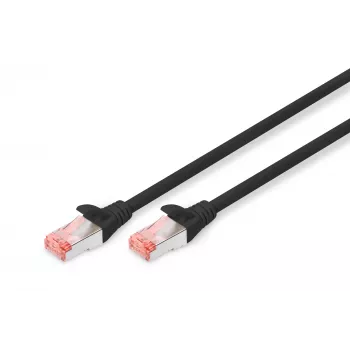 DIGITUS patchkabel - CAT6 - S/FTP - Snagless - Cu - 2 m - svart