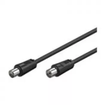 Wentronic Goobay 11563 antennkabel IEC-kontakt/uttag, 7,5 m, svart