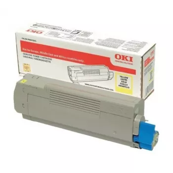 OKI tonerkassett – 6 000 sidor – gul (46507505)