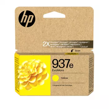 HP 937e EvoMore gul original bläckpatron (20 ml)